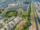 Aerial view highlighting home's location in the community at 6442 Maiden Sea Dr, Apollo Beach, FL 33572