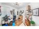 Home office space with desk, computer, shelving, and decor at 960 Starkey Rd # 7103, Largo, FL 33771