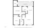 Two-bedroom condo floor plan with screened porch and laundry at 9940 47Th N Ave # 120, St Petersburg, FL 33708