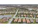 Aerial view showcasing a home's location in a residential community at 11465 Bitola Dr, Odessa, FL 33556