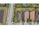 Three homes next to each other with a street view at 11465 Bitola Dr, Odessa, FL 33556