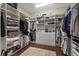 Large walk-in closet with ample shelving and hanging space at 11465 Bitola Dr, Odessa, FL 33556