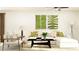 Relaxing living room with sectional sofa and neutral decor at 12422 Sweet Angel Aura Way, Parrish, FL 34219