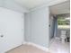 Updated bathroom with a shower, toilet, and white flooring at 1341 Springdale St, Clearwater, FL 33755