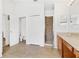 Main bathroom with shower, toilet and double vanity at 18119 Diamond Cove Ct, Tampa, FL 33647