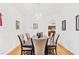 Formal dining room with hardwood floors and chandelier at 18119 Diamond Cove Ct, Tampa, FL 33647