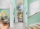 Bright and spacious entrance hall with high ceilings at 18119 Diamond Cove Ct, Tampa, FL 33647