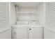 Convenient laundry closet with washer and dryer hookups at 2007 S Carolina Ave, Tampa, FL 33629