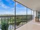 Enjoy serene water views from this private balcony at 220 Belleview Blvd # 607, Belleair, FL 33756