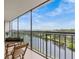 Spacious balcony with scenic water and landscape views at 220 Belleview Blvd # 607, Belleair, FL 33756