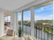 Enjoy breathtaking water views from this condo's relaxing sitting area at 220 Belleview Blvd # 607, Belleair, FL 33756