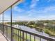 Amazing panoramic view of water, bridge, and lush landscape at 220 Belleview Blvd # 607, Belleair, FL 33756