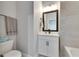 Simple bathroom with a single vanity and bathtub at 2819 1St S Ave, St Petersburg, FL 33712