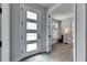 Light-filled entryway, featuring a modern interior door at 2819 1St S Ave, St Petersburg, FL 33712