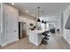 Modern kitchen with stainless steel appliances and white cabinetry at 2819 1St S Ave, St Petersburg, FL 33712