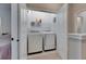 Convenient laundry room with washer and dryer in closet at 2819 1St S Ave, St Petersburg, FL 33712