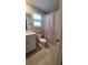 Bathroom with shower/tub combo and vanity at 4410 Summer Savory St, Tampa, FL 33619