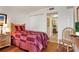 Small bedroom with single bed and access to hallway at 6365 Bahia Del Mar Blvd # 604, St Petersburg, FL 33715