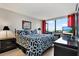 Bright bedroom with a comfortable bed and ocean views at 6365 Bahia Del Mar Blvd # 604, St Petersburg, FL 33715