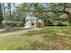 Spacious backyard with large trees and grassy area at 7803 Cadillac Ave, Hudson, FL 34667