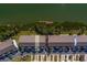 Property location shown from above, near the water at 905 Hidden Harbour Dr, Indian Rocks Beach, FL 33785