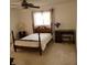 Cozy bedroom with a double bed and built in desk at 9608 41St N St # 2, Pinellas Park, FL 33782