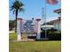 Mainlands 2 community sign with weekly events listed at 9608 41St N St # 2, Pinellas Park, FL 33782