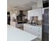 Modern kitchen featuring stainless steel appliances and white cabinets at 9608 41St N St # 2, Pinellas Park, FL 33782