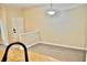 Open concept dining area with kitchen view and carpet flooring at 14003 Citrus Crest Cir, Tampa, FL 33625