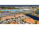 Property location shown with resort-style pool nearby at 16909 April Plush Dr, Wimauma, FL 33598