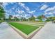 Well-maintained bocce ball courts with benches for relaxing at 16909 April Plush Dr, Wimauma, FL 33598