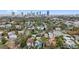 Expansive aerial view showing the home's location and cityscape at 220 14Th N Ave, St Petersburg, FL 33701