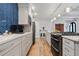 Sleek kitchen with stainless steel appliances and island at 220 14Th N Ave, St Petersburg, FL 33701