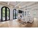 Open living space with hardwood floors and access to the pool at 220 14Th N Ave, St Petersburg, FL 33701