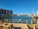 Community dock offering scenic water views at 255 Dolphin Pt # 511, Clearwater Beach, FL 33767