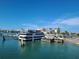 Stunning marina view with boats and waterfront cityscape at 255 Dolphin Pt # 511, Clearwater Beach, FL 33767