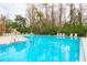 Relaxing community pool area with surrounding trees at 2722 Sand Hollow Ct # 2722, Clearwater, FL 33761