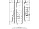 Three-story floor plan, 1421 sq ft, includes 2 bedrooms and 2.5 baths at 274 Madeira Cir, St Petersburg, FL 33715