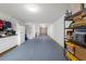 Bright and clean garage interior, great for storage at 274 Madeira Cir, St Petersburg, FL 33715