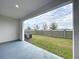 Private backyard with grassy area and AC unit at 32535 Turtle Grace Loop, Wesley Chapel, FL 33545