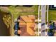 Aerial view of house and surrounding area at 5328 Stoic Vale Dr, Wimauma, FL 33598
