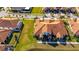 Aerial view of home nestled in a community setting at 5328 Stoic Vale Dr, Wimauma, FL 33598