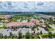 Aerial view of community with resort-style amenities at 5328 Stoic Vale Dr, Wimauma, FL 33598