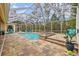 Relaxing screened pool and spa area at 7153 Woods Bay Ct, Land O Lakes, FL 34637