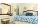 Bright bedroom with a comfortable bed and tasteful decor at 100 Beach Ne Dr # 1002, St Petersburg, FL 33701