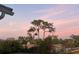 Peaceful sunset view from the home at 109 Peterson Ln, Palm Harbor, FL 34683