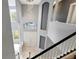 View of the two-story entryway with a chandelier and double doors at 19354 Yellow Clover Dr, Tampa, FL 33647