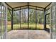 Spacious screened porch overlooking backyard at 25406 Lexington Oaks Blvd, Wesley Chapel, FL 33544