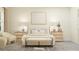 Bright bedroom with a king-size bed and two nightstands at 31537 Cardinal Yard Dr, San Antonio, FL 33576