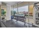 Fitness center with dumbbells and a view of the pool at 400 4Th S Ave # 506, St Petersburg, FL 33701